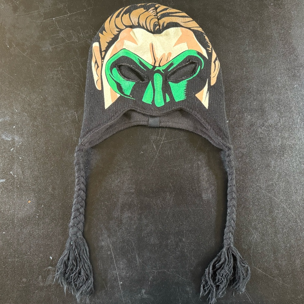 Green Lantern Peruvian Mask Cap